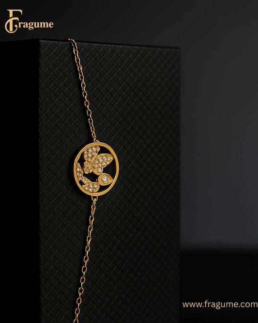 Stainless Steel Charm Bracelet by fragume
